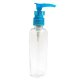 10Pcs Plastic Transparent Barber Comestic Press Bottle 100ml