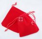 50 Red Velvet Drawstring Gift Jewelry Pouches Good Quality