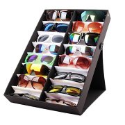 1X New Sunglasses Display Tray Case 16 Pairs Holder