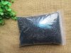 450g Black Tube Glass Bugle Seed Beads 2mm