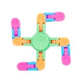 20Pcs Creative Transformable Chain Toy Fidget Finger Spinners Se