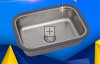 377x267mm Mini Stainless Steel Single Sink Camper Van Caravan