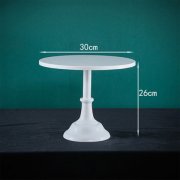 1Pc Dessert Cake Stand Pedestal Display 30cm Wedding Party Favor