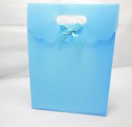 12 New Blue Gift Bag for Wedding 26x19cm