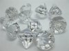 116Pcs Clear Acrylic Diamond Pieces Stones Wedding Party