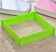 9Pkts X 4Pcs DIY Storage Partitions Lattice Drawer Divider