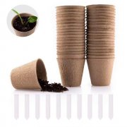 1Set 45Cups Biodegradable Paper Pulp Seedling Cups Garden