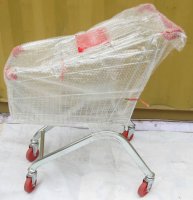 1X New Supermarket Shopping Cart/Trolley 100 liter