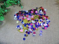 30Pkt x 280Pcs DIY Sew On Sequin Spangle Art Craft Assorted