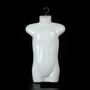 4Pcs White Children Torso Mannequin w/Hanging Hook