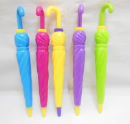 50 Tiny Umbrella Shaped Ball Point Pens Mixed Color