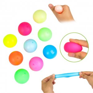 12Pkt x 3Pc Stretchy Squishy Sticky Ball Fidget Toy Stress Relie