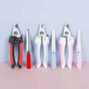 1Set Pet Nail Claw Grooming Tool Scissors Clippers Files 12x4cm