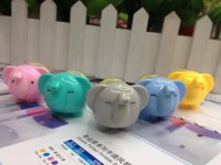 30Pcs Lovely Elephant Single Hole Pencil Sharpener Mixed