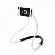 2Pcs Hand Free Flexible Lazy Hang On Neck Mobile Phone Holder