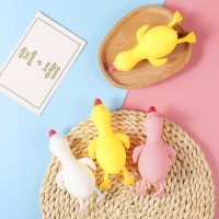 12Pcs Cute Duck Squeezy Squishy Toy Stress Relief Fidget Sensory