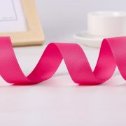 1Roll x 100Yards Pink Fuschia Grosgrain Ribbon 38mm