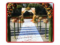 1M Long x 1.2M Wide Aisle Carpet Runner Casino Garden Wedding