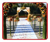 1M Long x 1.2M Wide Aisle Carpet Runner Casino Garden Wedding Pa