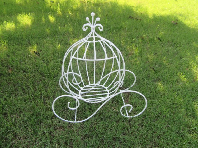 1Pc Round Onion Bulb Antique Balcony Flower Plant Display Stand - Click Image to Close