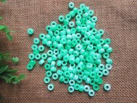 500g Mint Green Barrel Pony Beads Loose Bead 8mm