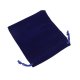 50 Blue Velvet Drawstring Gift Jewelry Pouches 12x10cm