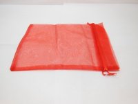 98 Red Drawstring Jewelry Gift Pouches 18x13cm