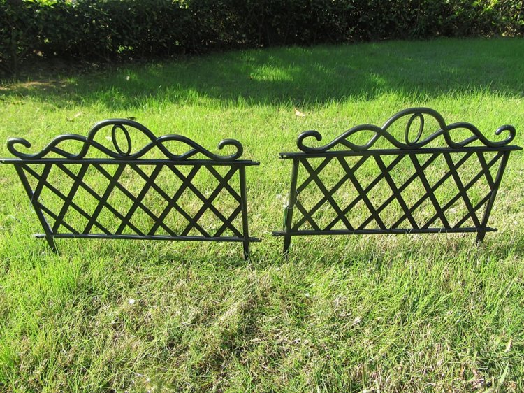 6Pcs Decorative Garden Fence Edging Plant Flower Border Pathway - Click Image to Close