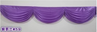 1Pc Purple 3M Swag Drape Stage Wedding Background