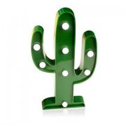 1Pc Decorative Cactus Lamp Bedside Table Light Lamp