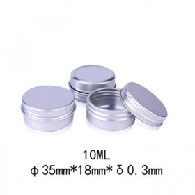 20 10ML Aluminium Tin Can Storage Container Balm Nail Art Cosmet