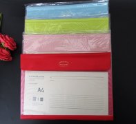 5Pcs A4 Paper Expanding File Folder Pockets Document Organizer