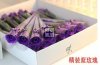 60Pcs Purple Bath Artificial Rose Soap Flower Mother's Day Valen