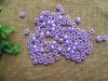 500g Pearlescent Purple Barrel Pony Beads Loose Bead 8mm