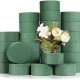 4Pcs Wet Floral Foam Round Brick Flower Arrangement 8cm