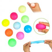 12Pkt x 3Pc Stretchy Squishy Sticky Ball Fidget Stress Relief