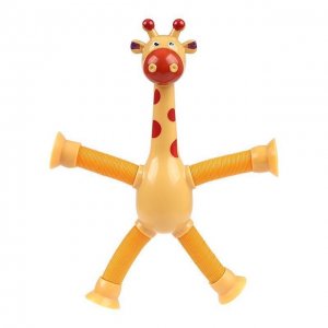 5Pcs Telescopic Giraffe Pop Tube Stress Relief Sensory Fidget To