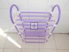 1Pc New Purple Plastic 4-Tier Shoe Holder Display Rack