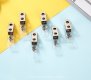 20Pcs I.D Card Holder Clip Clamp Home Office Supplies
