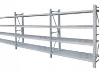 1X Long Span Shelving for Warehouse 200X50X180CM 3 Bay System