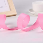 1Roll x 100Yards Pink Grosgrain Ribbon 38mm