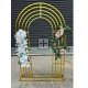 1X HQ Golden Heavy Duty Large Square Wedding Arch Backdrop