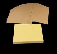 40Sheets Blank Kraft A4 Size Paper Label Sticker Self Adhesive