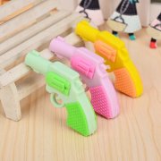 45Pcs Gun Erasers Pistol Erasers Boys Favor Mixed Colour