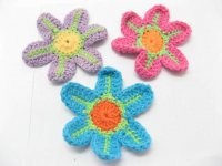 30Pcs Handmade Crochet Sea Star Craft Scrapbooking Mixed