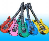 12 Huge Jumbo Inflatable Guitar Inflate Blow-up Toys