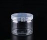 50X Clear Screw Empty PET Jars Storage Container 400ML