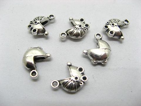 200 Metal Cradle Pendants Assorted - Click Image to Close