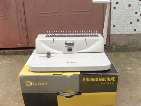 Brand New A4 Comb Book Binding Machine 16Papers - Click Image to Close