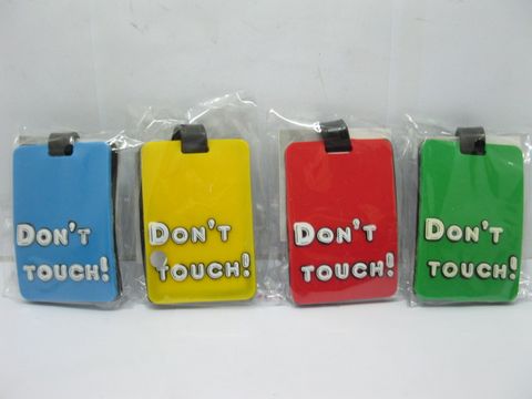 10Pcs New Luggage Tag "DON'T TOUCH" - Click Image to Close